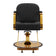 Gabbiano Acri hairdressing chair gold – black