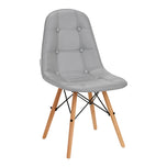 4Rico Cosmetische stoel QS-185 grijs