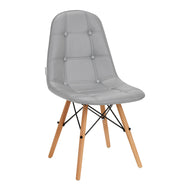 4Rico Cosmetische stoel QS-185 grijs