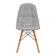 4Rico Cosmetische stoel QS-185 grijs