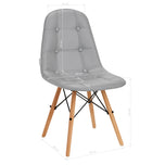 4Rico Cosmetische stoel QS-185 grijs