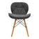 4Rico Cosmetic chair QS-186 gray velvet