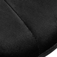 4Rico Cosmetische stoel QS-186 zwart fluweel