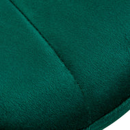 4Rico Cosmetische stoel QS-186 groen fluweel