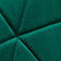 Fauteuil cosmétique 4Rico QS-186 velours vert