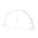 GLOW ARCHE II manicure lamp white