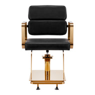 Gabbiano Porto-GM hairdressing chair black