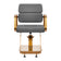 Gabbiano Porto-GM hairdressing chair gray