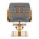 Gabbiano Porto-GM hairdressing chair gray