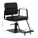 Gabbiano Porto-BM hairdressing chair black