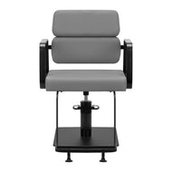 Gabbiano Porto-BM hairdressing chair black gray