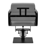 Gabbiano Porto-BM hairdressing chair black gray