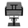 Gabbiano Porto-BM hairdressing chair black gray