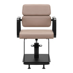 Gabbiano Porto-BM hairdressing chair black beige