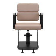 Gabbiano Porto-BM hairdressing chair black beige