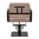 Gabbiano Porto-BM hairdressing chair black beige