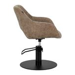 Hairdressing chair Gabbiano Morena old Brown
