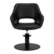 Hairdressing chair Gabbiano Morena Black