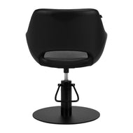 Hairdressing chair Gabbiano Morena Black