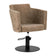 Fauteuil de coiffure Gabbiano Roma vieux marron