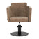 Fauteuil de coiffure Gabbiano Roma vieux marron