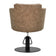 Fauteuil de coiffure Gabbiano Roma vieux marron