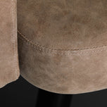 Fauteuil de coiffure Gabbiano Roma vieux marron