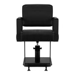 Fauteuil de coiffure Gabbiano Modena Noir