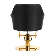 Hairdressing chair Gabbiano Marbella Black