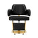 Hairdressing chair Gabbiano Linz NQ Gold Black