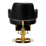 Hairdressing chair Gabbiano Linz NQ Gold Black