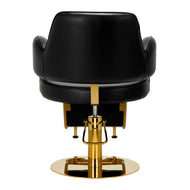 Hairdressing chair Gabbiano Linz NQ Gold Black