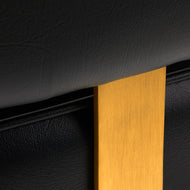 Hairdressing chair Gabbiano Linz NQ Gold Black