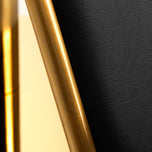 Hairdressing chair Gabbiano Linz NQ Gold Black
