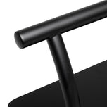 Hairdressing footstool L005S black
