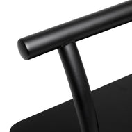 Hairdressing footstool L005S black