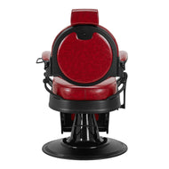 Barber chair President Red