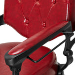 Barber chair President Red
