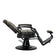 Barber chair President Old Leather Green