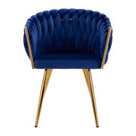 4Rico chair QS-GW06G navy blue