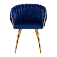 4Rico chair QS-GW06G navy blue