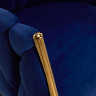 4Rico chair QS-GW06G navy blue