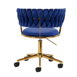 4Rico swivel chair QS-GW01G navy blue