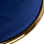 4Rico swivel chair QS-GW01G navy blue