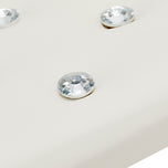 Momo Diamond manicure support stand Ecru