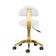 Cosmetic stool AM-304G white