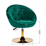 4Rico swivel chair QS-BL12G green