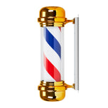 Verlicht plafondpaneel barbershop BB-02 goud groot