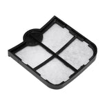 Hairdressing vacuum cleaner flat filter