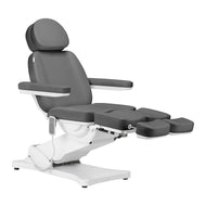 Electric cosmetic chair SILLON CLASSIC 2 motors pedi gray